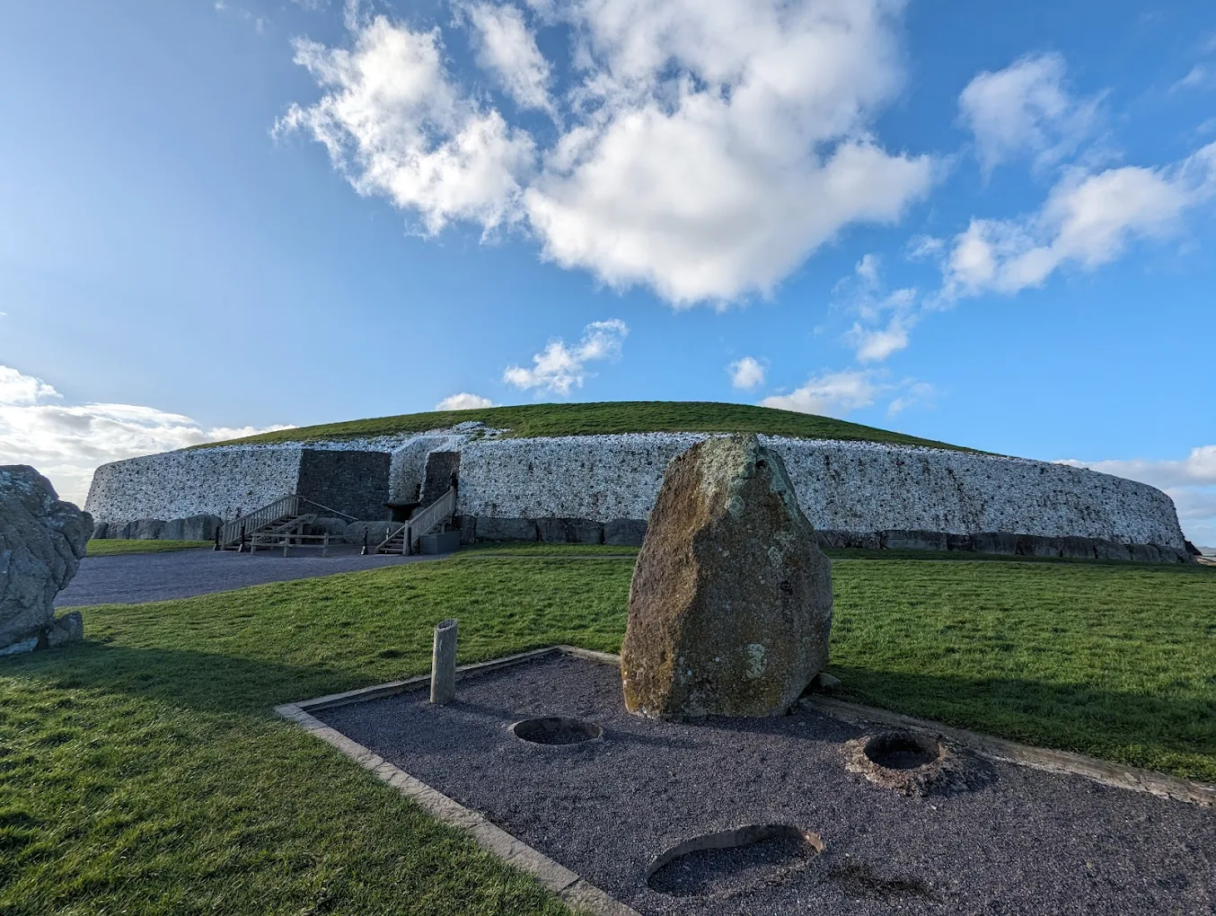 Newgrange front approach